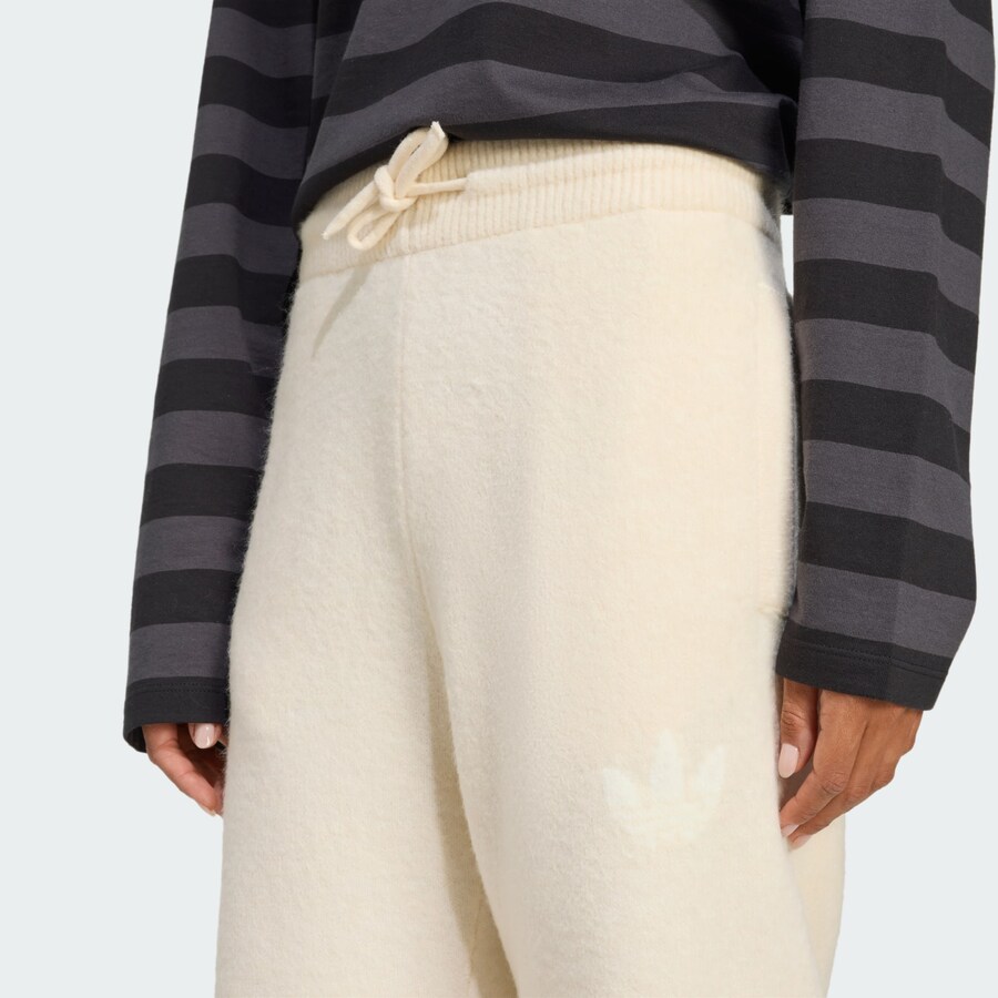 Брюки свободного кроя ADIDAS ORIGINALS Athletic Dept, Wool white — фото 4