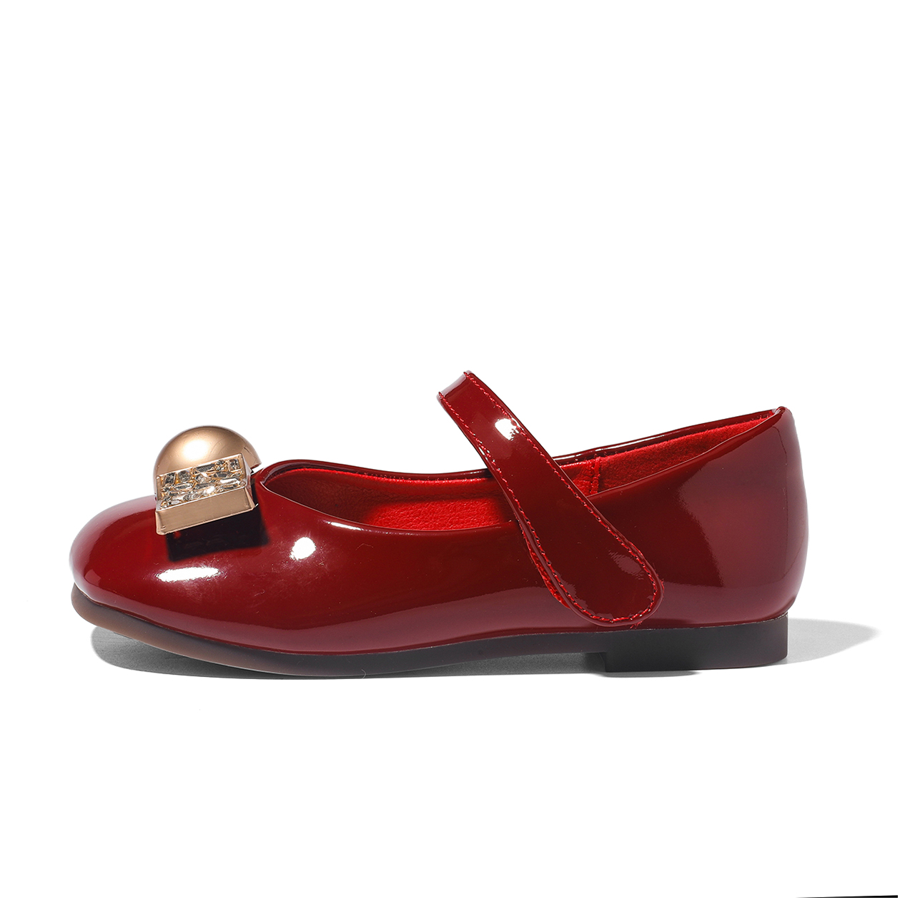 

Детские кожаные туфли ABC DOUKIDS Lightweight Balance Low-Top для детей ABCdoukids, бургундия