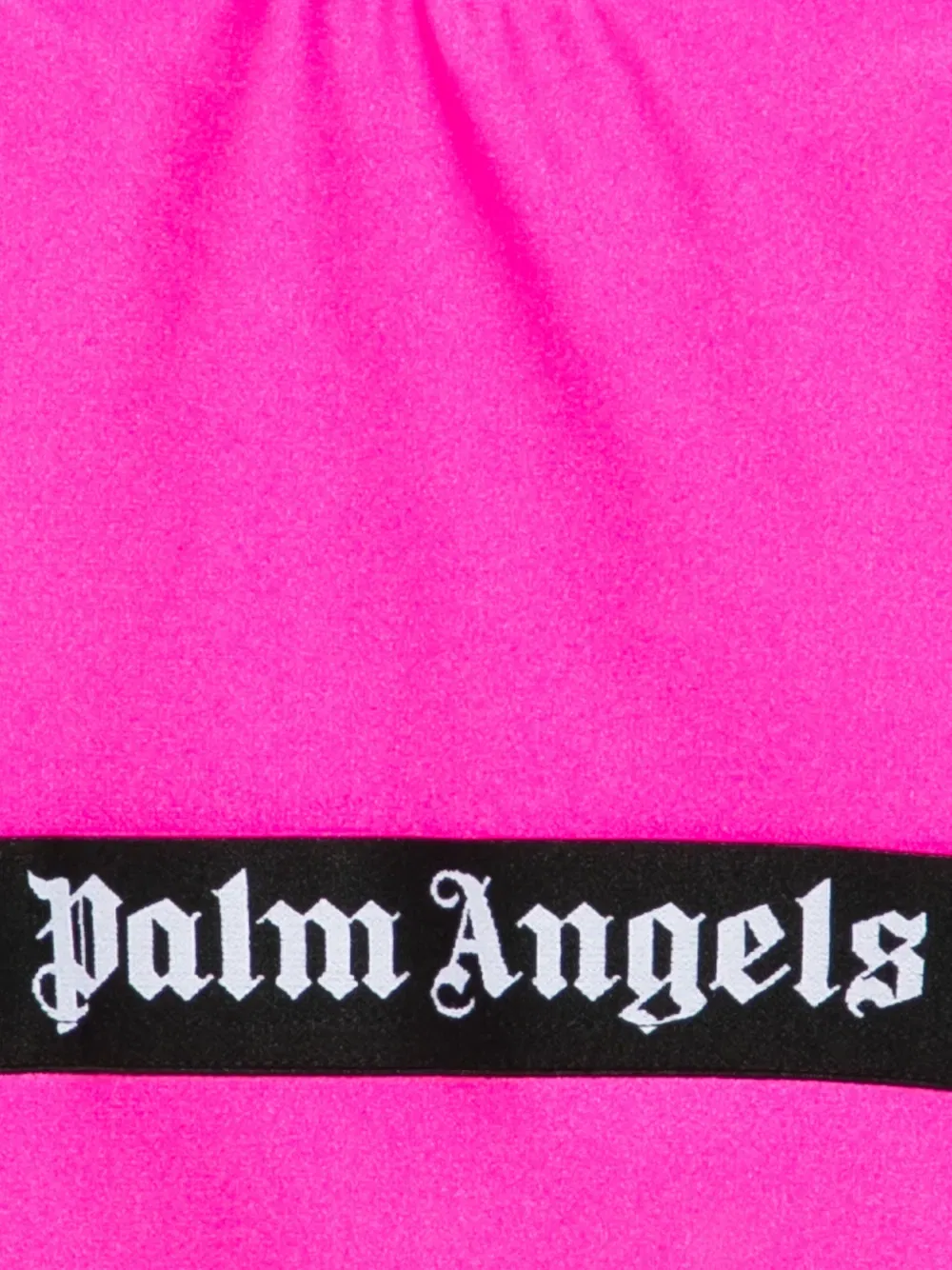 Купальник с логотипом на поясе Palm Angels Kids, розовый — фото 3