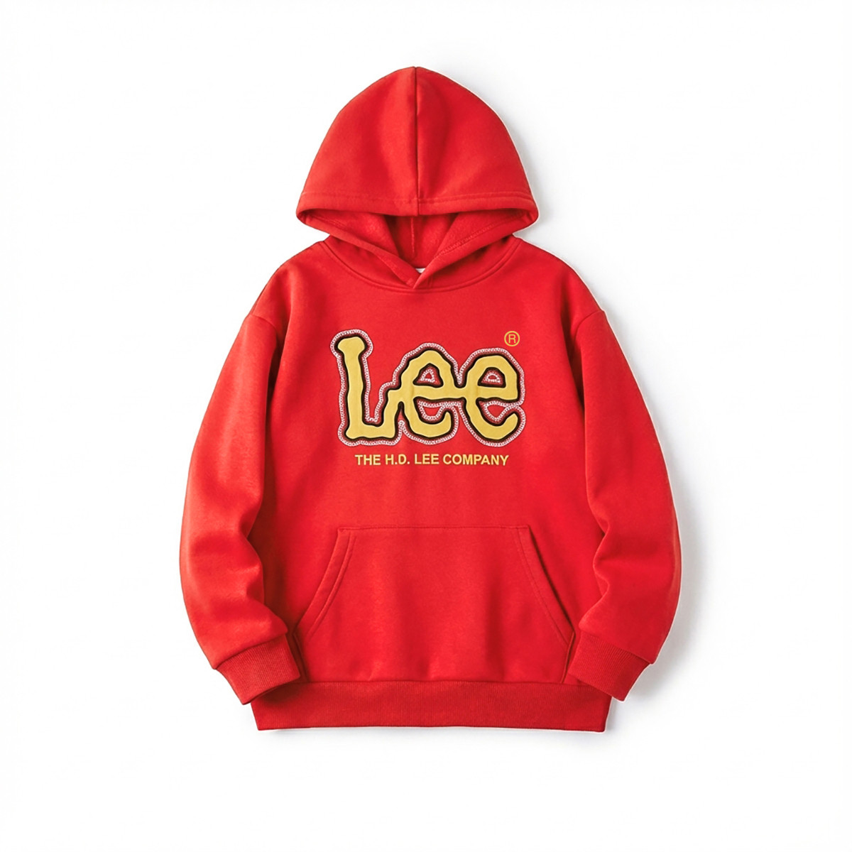 

Детские худи с капюшоном Moderate Lee, красный