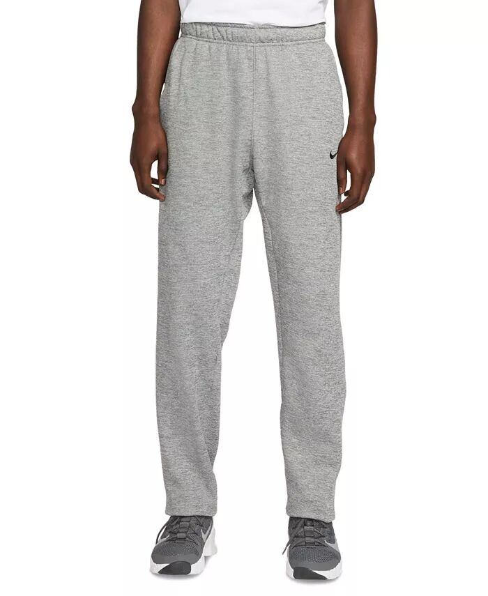 

Мужские свободные спортивные брюки Therma-FIT с открытым краем Nike, черный