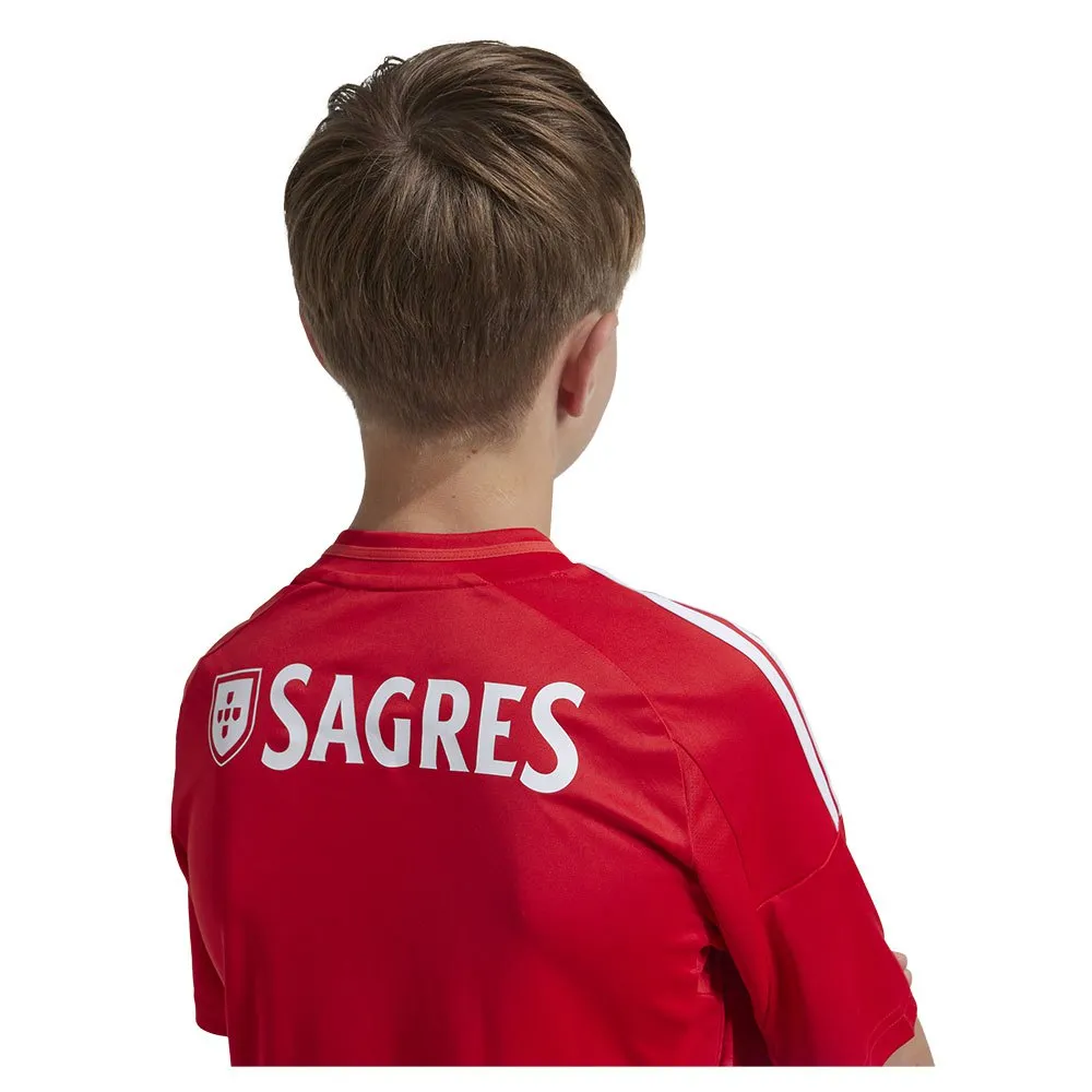 Футболка с коротким рукавом adidas Benfica 24/25 home junior, красный — фото 4