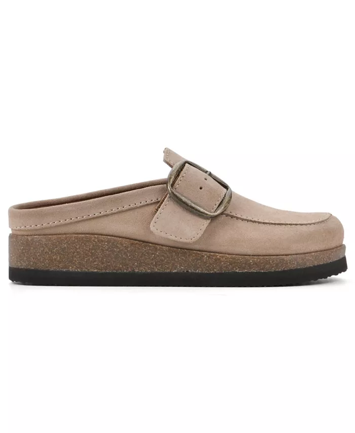 Женские сабо Bueno Slip On White Mountain, загар/бежевый — фото 2
