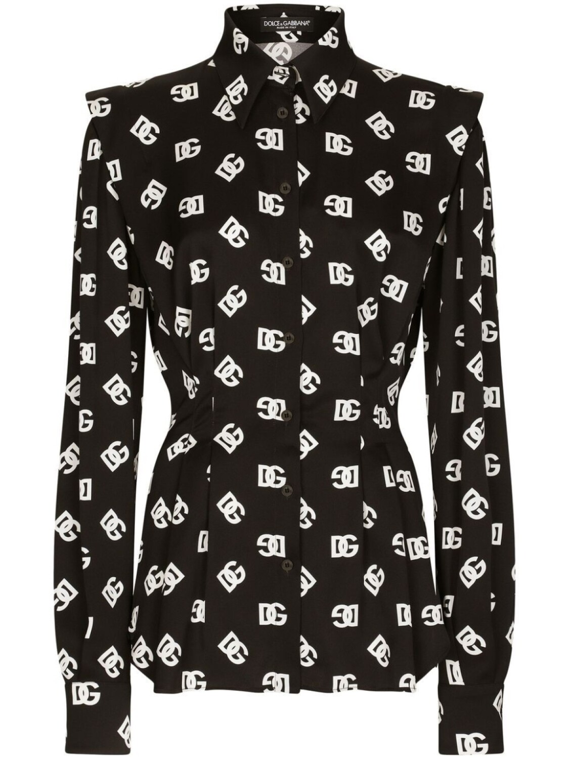 

Dolce & Gabbana рубашка с логотипом DG, черный