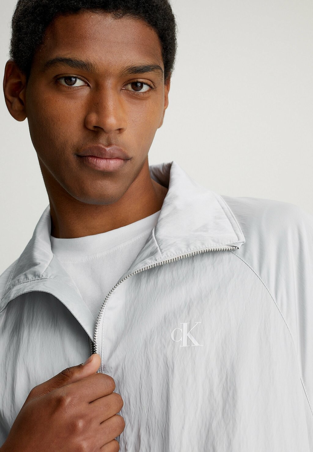 

Летняя куртка TWILL TRACK Calvin Klein Jeans, серый