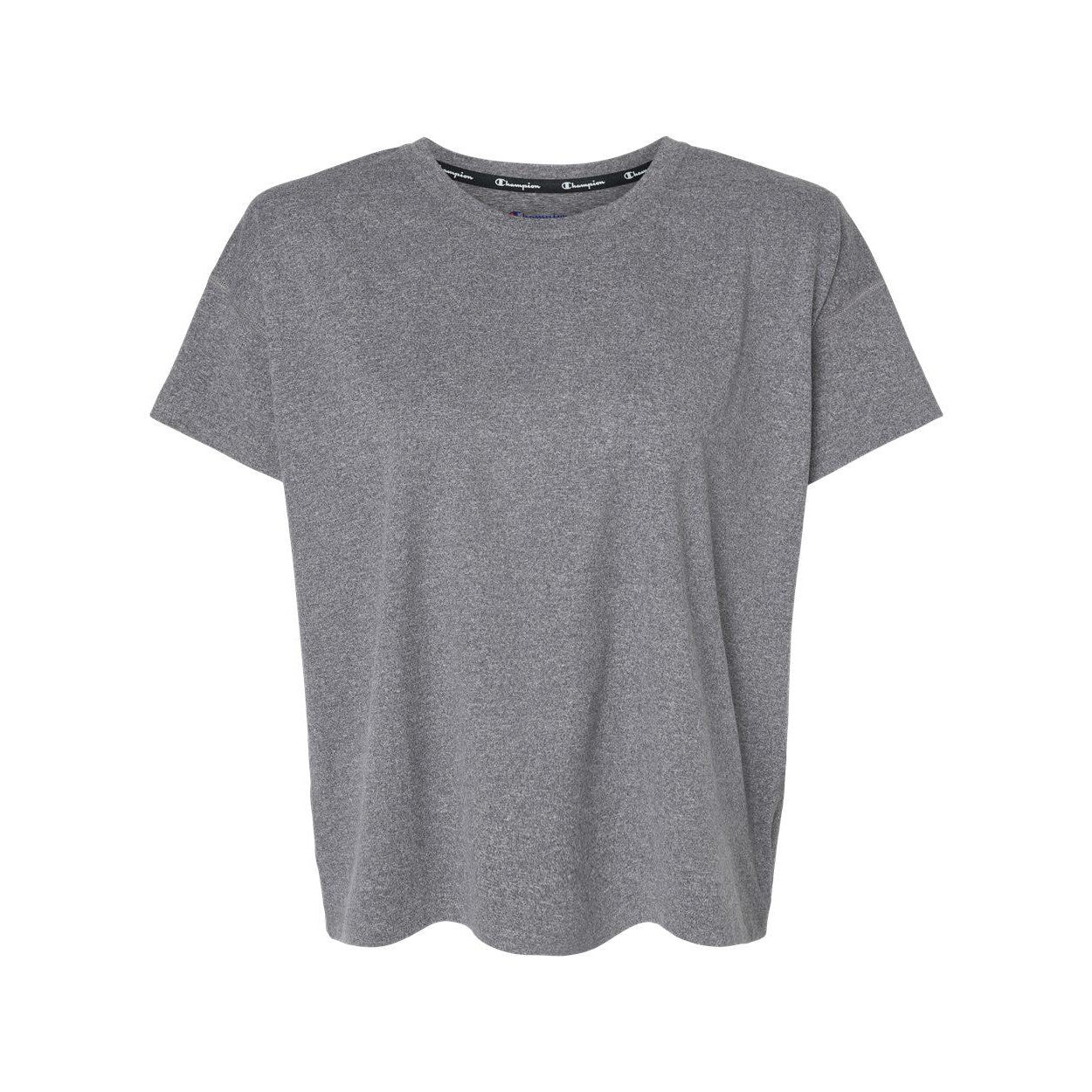 

Женская спортивная футболка Champion Soft Touch, цвет ebony heather