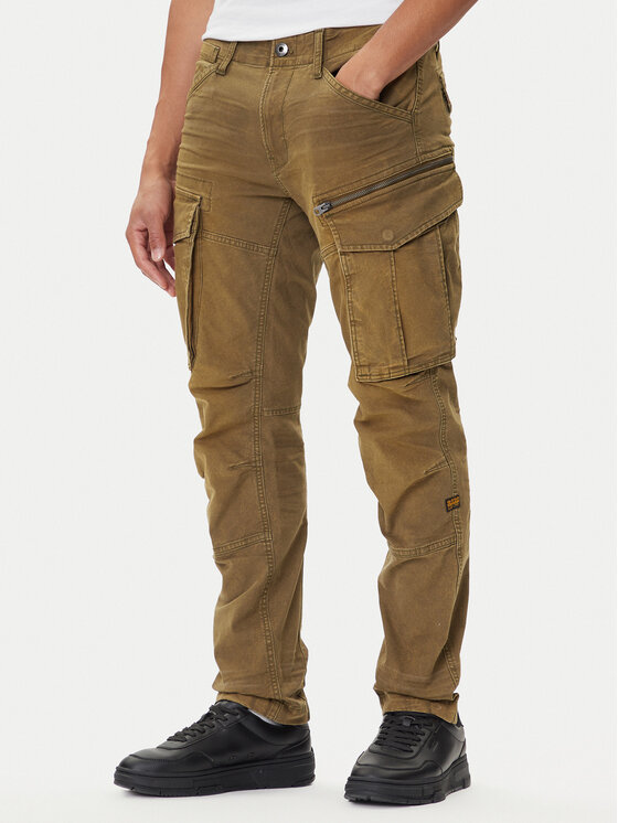 

Брюки из ткани tapered fit Rovic Zip 3D D02190-E172 G-Star Raw, зелёный