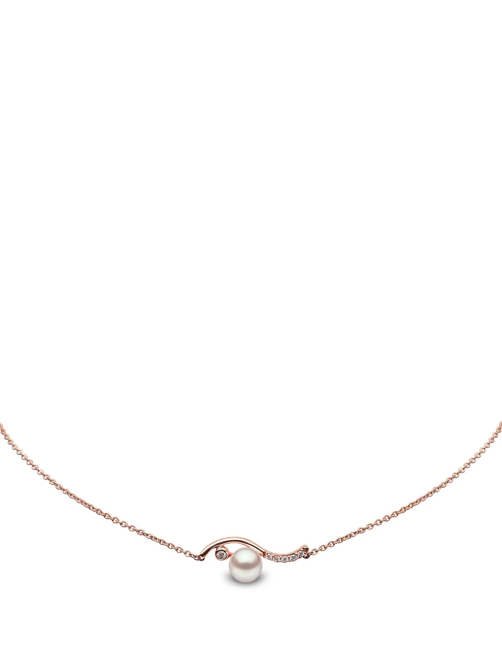 

Золотое колье Trend с жемчугом и бриллиантами Yoko London, розовый