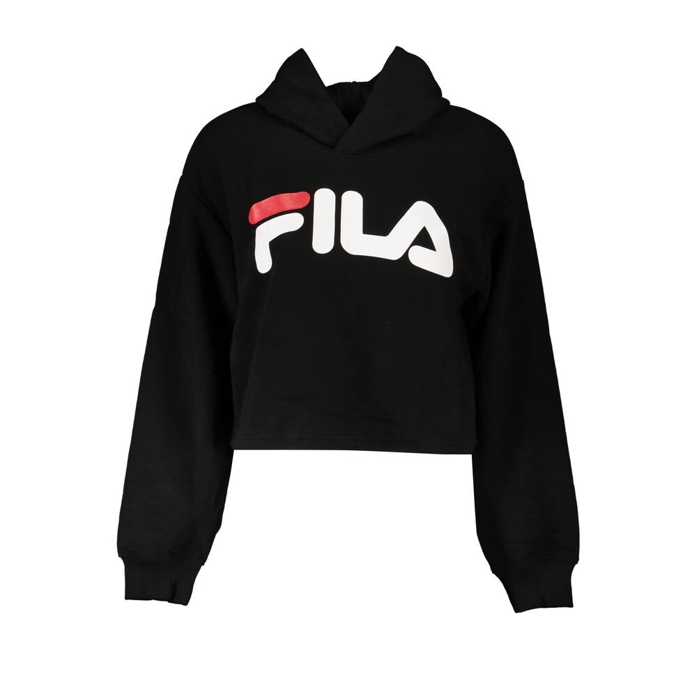 

Шикарная толстовка с капюшоном из органического хлопка Fila, черный