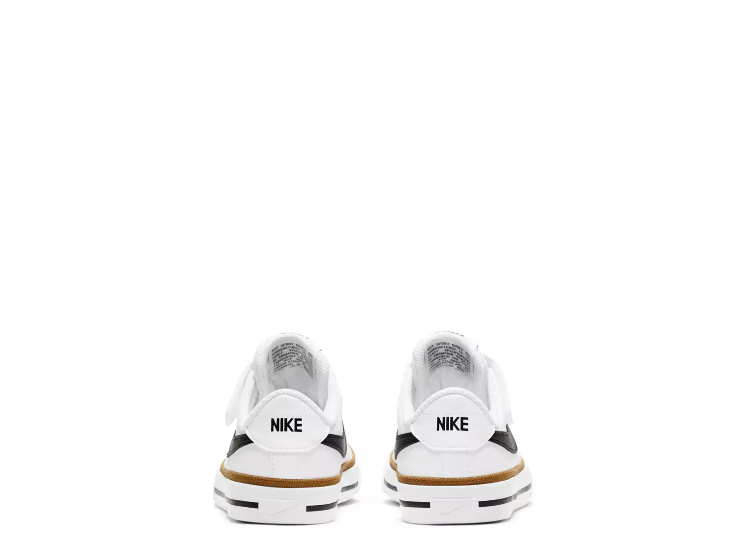 Кроссовки Legacy - детские Nike, White/Black — фото 2