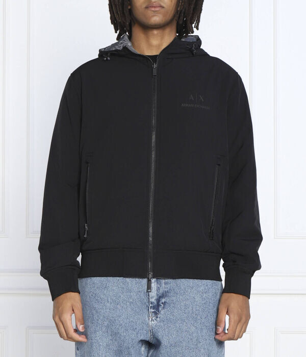 

Толстовка двусторонняя Armani Exchange Regular Fit, черный