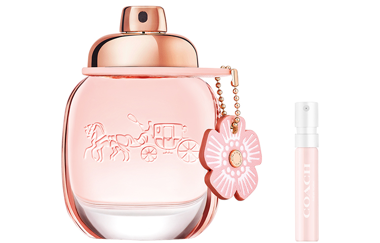 Женский парфюм с цветочным ароматом Eau De Parfum EDP подарочный Набор фруктовый аромат поппури 30мл/50мл/90мл+100мл+2мл*2 COACH, 30ml set — фото 4