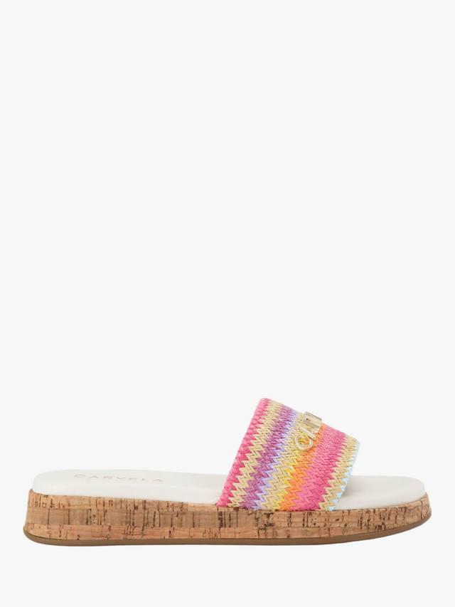 Сандалии Cloud Stripe Logo Slider Carvela, Multi
