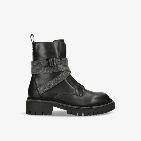 

Кожаные ботильоны с пряжкой Emblaze Carvela, черный