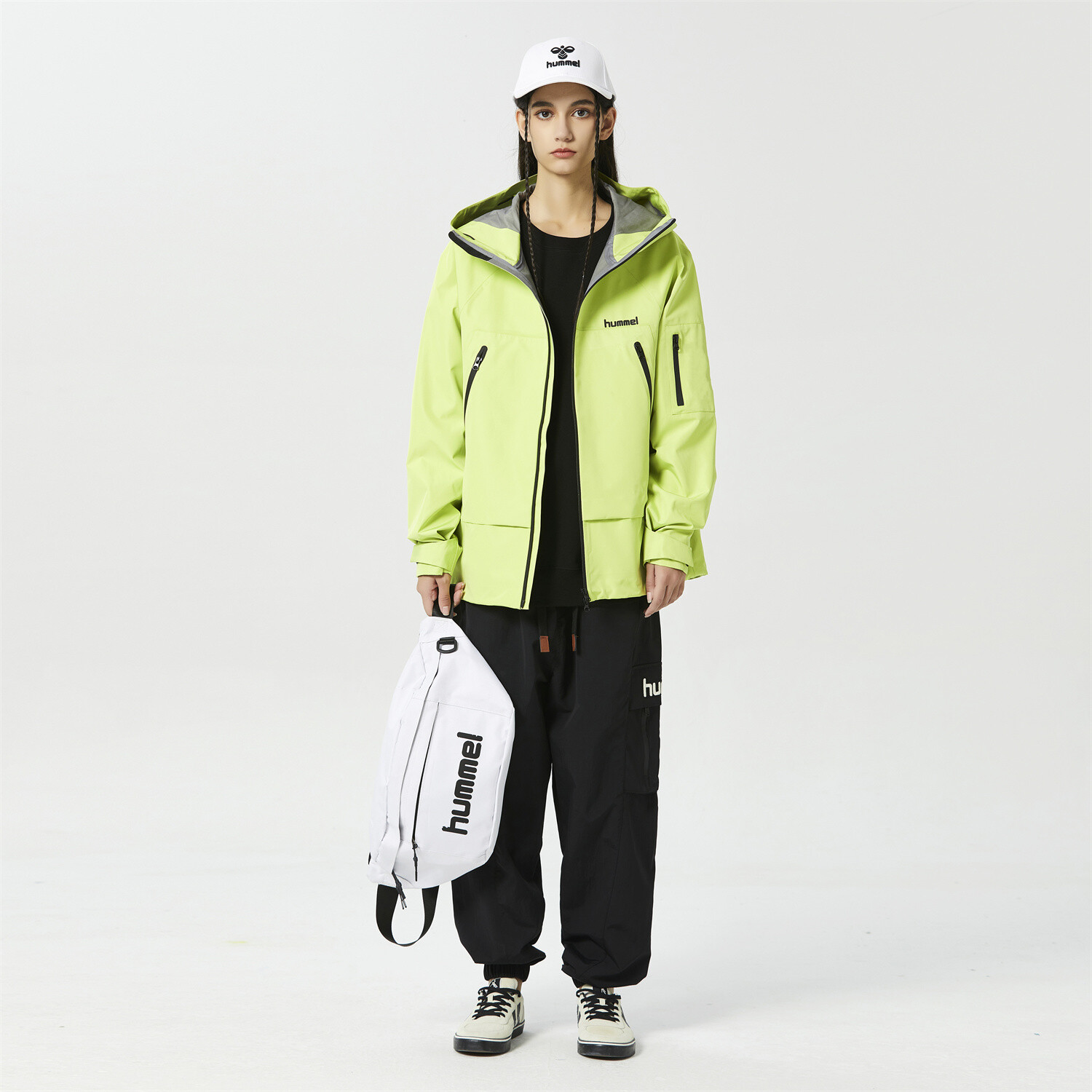 

Куртка унисекс желтый/зеленый Hummel