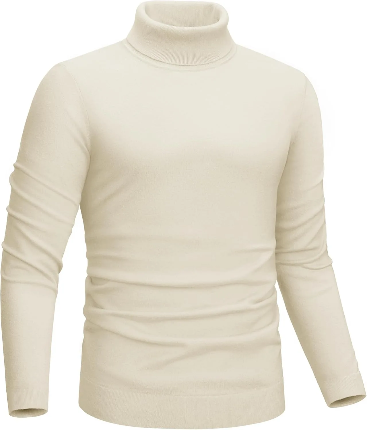 

CRYSULLY мужской водолазка Slim Fit Basic