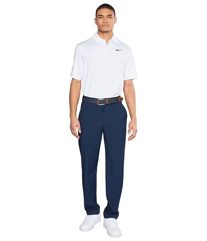 Поло Nike Dri-FIT Good Polo, белое с черным — фото 2