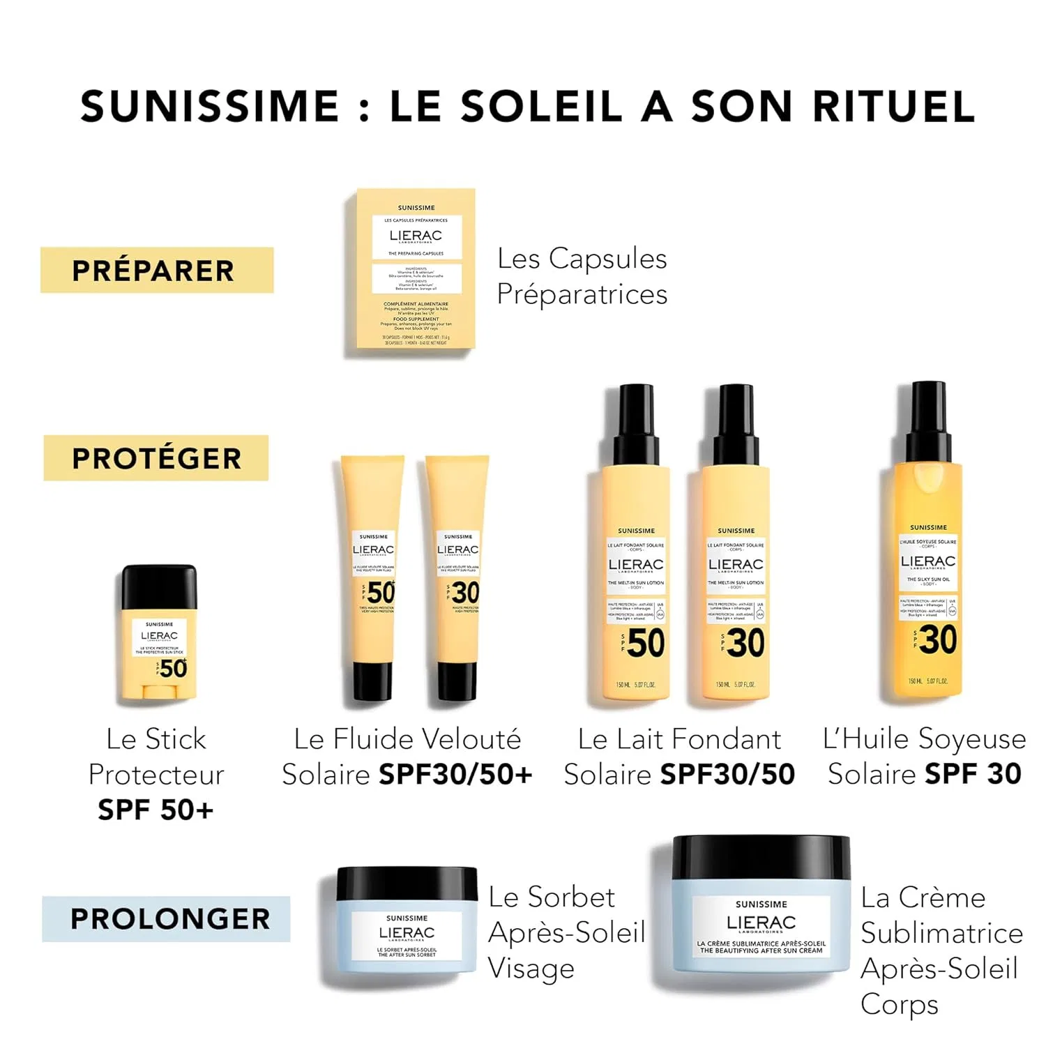 Бархатистый антивозрастной солнцезащитный флюид для лица SPF 30 «Sunissime» от Lierac Lierac — фото 4