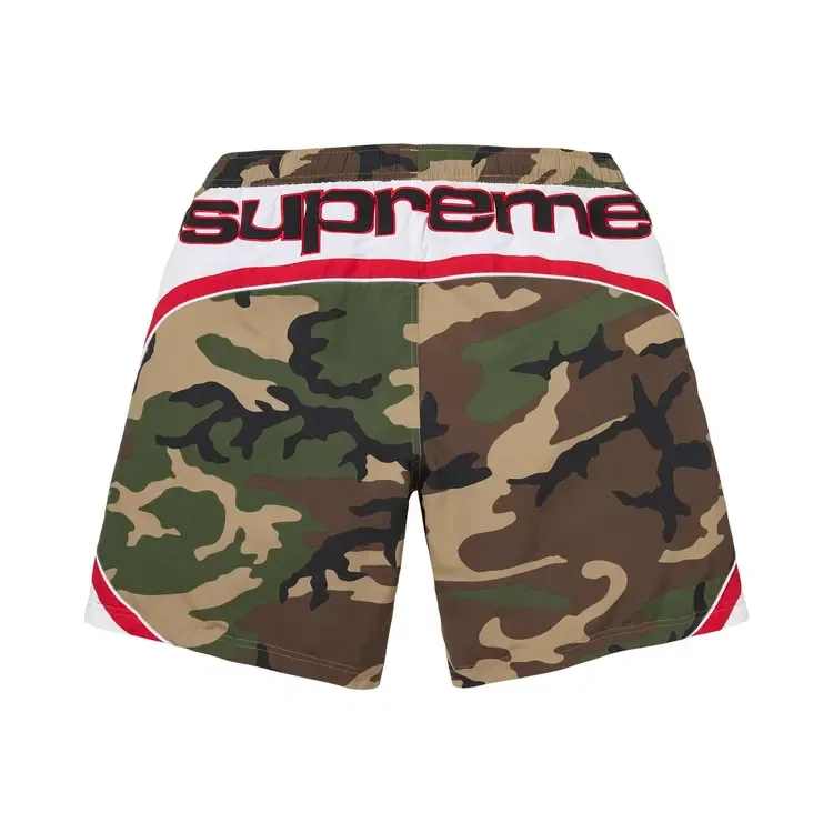 Шорты Supreme Paneled Water Short, зеленый — фото 2