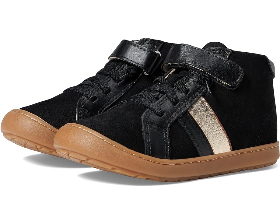 

Кроссовки Old Soles Down Town Shoes, цвет Black Suede/Black/Black /Gold