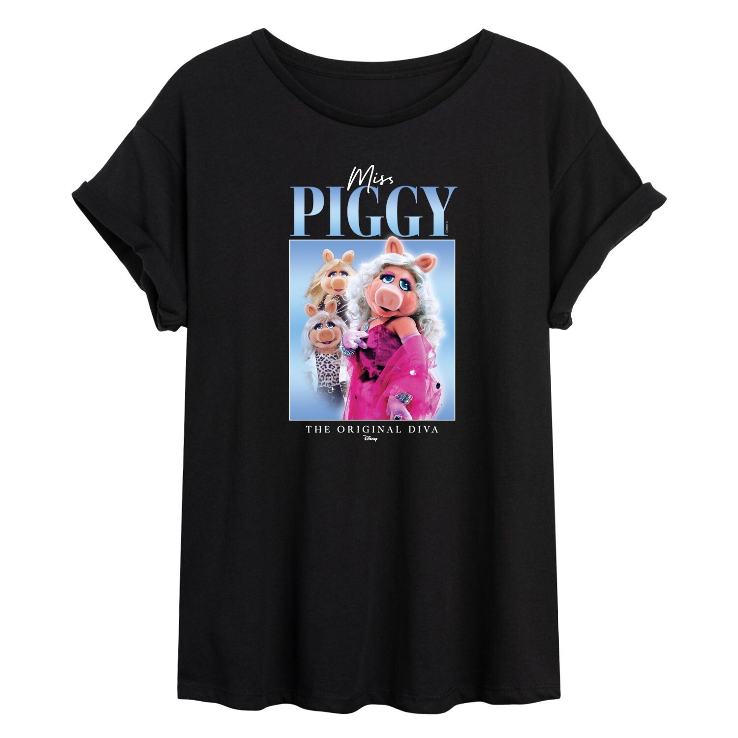 

Оригинальная струящаяся футболка Diva от Disney The Muppets Juniors Licensed Character