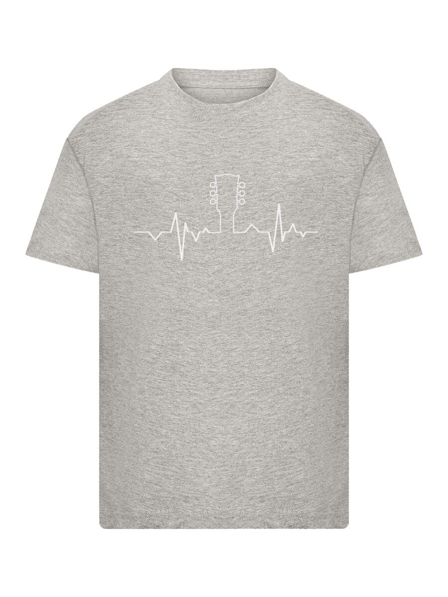 

Рубашка F4NT4STIC Gitarre Heartbeat, пятнистый серый
