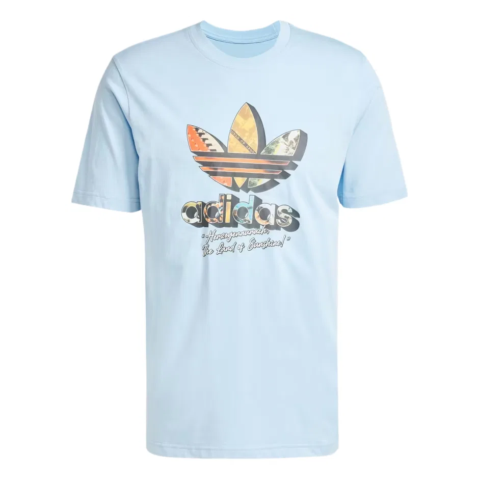 Футболка мужская с круглым вырезом Adidas Originals синяя
