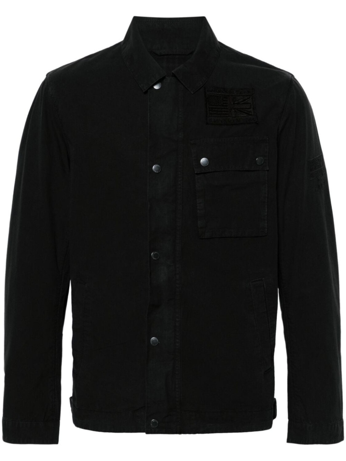 

Куртка-рубашка Barbour Workers из рипстопа, черный