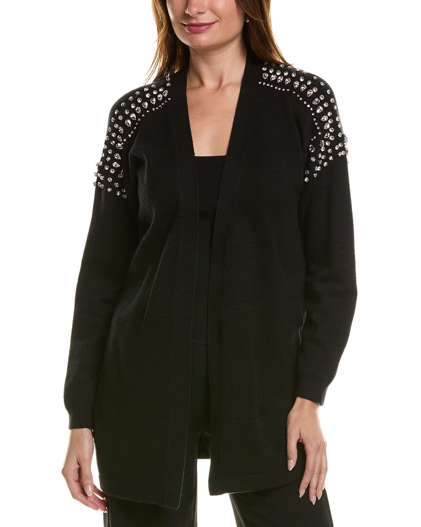 

Кардиган Anne Klein Kissing Front, черный