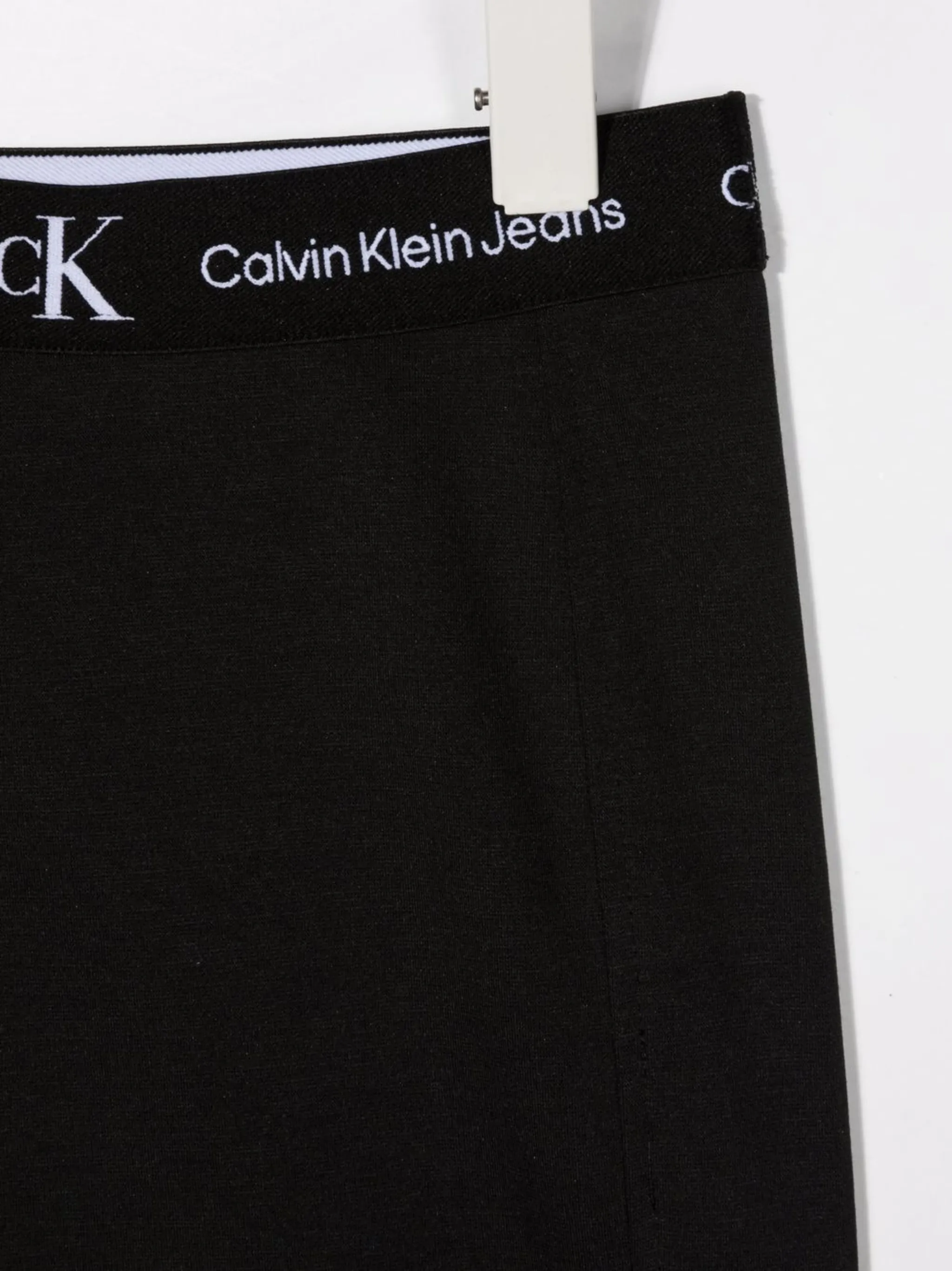 Юбка с логотипом Calvin Klein Kids, черный — фото 3