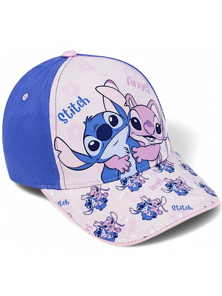 

Бейсболка Lilo & Stitch, розовый