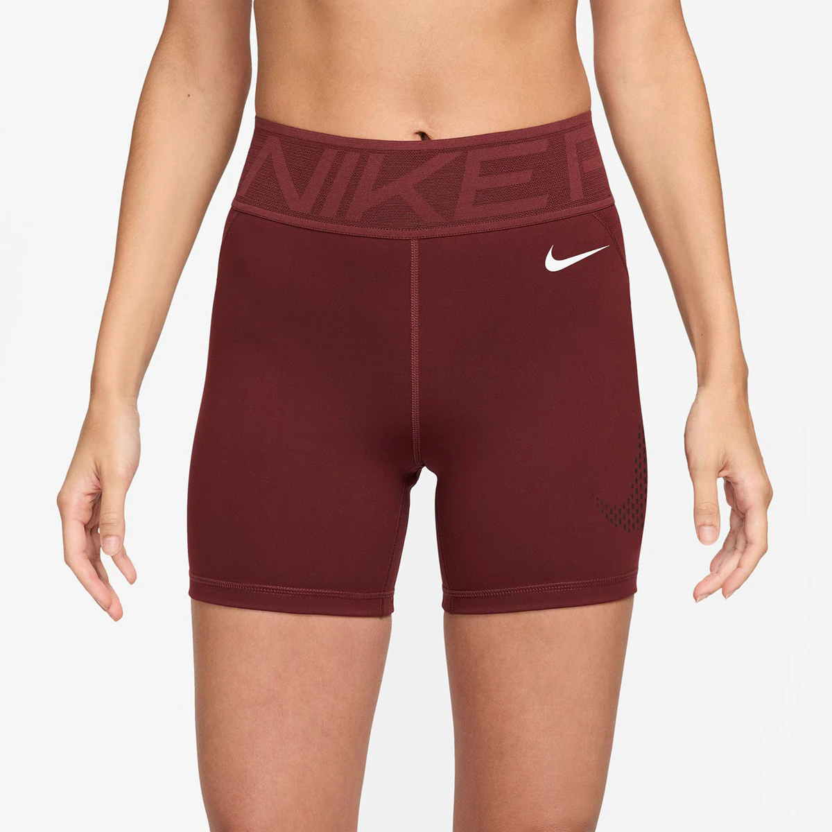 

Женские короткие колготки Nike Pro Sculpt, гранатовый