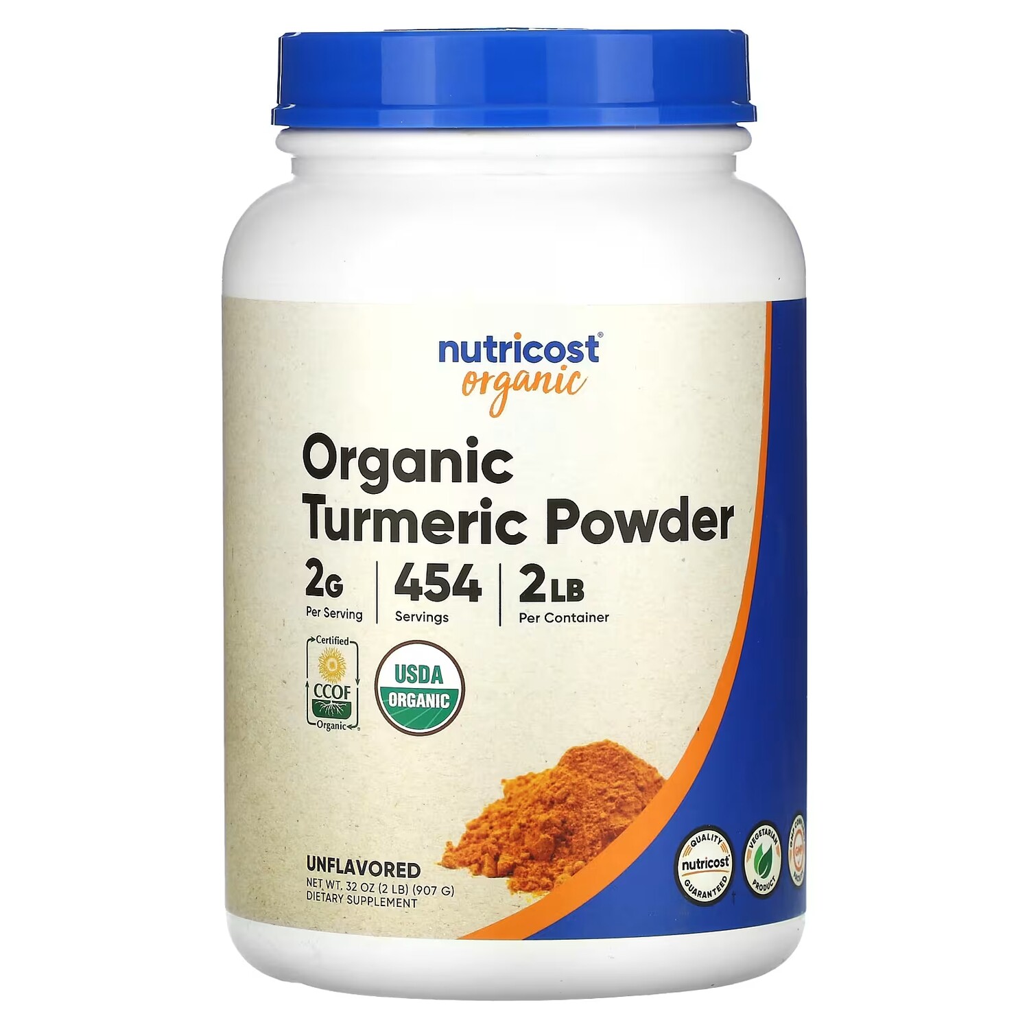 

Органический порошок куркумы Nutricost, 907 г