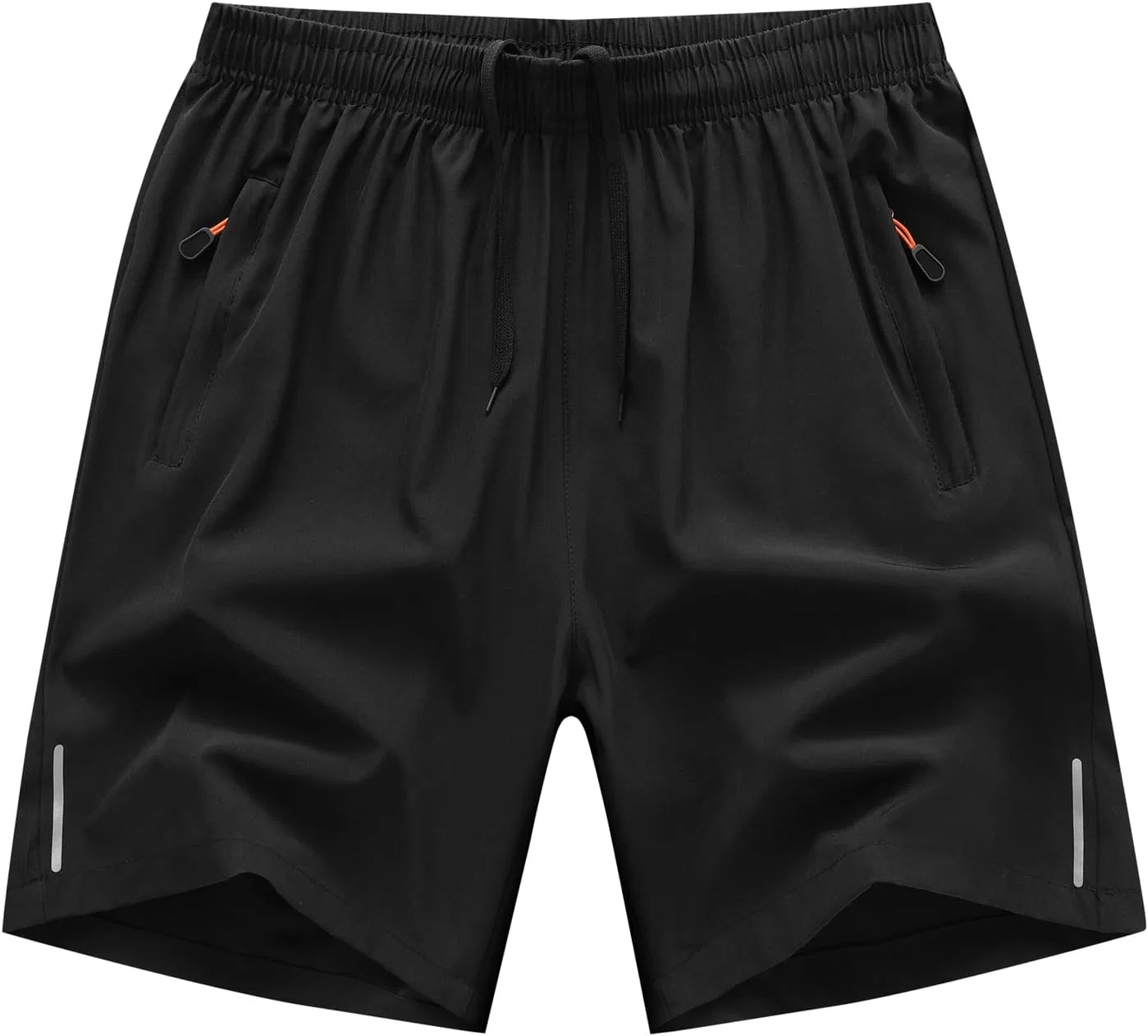 Детские шорты для бега с карманами на молнии, XiaoLongRen, 89057black+gray+blue — фото 3
