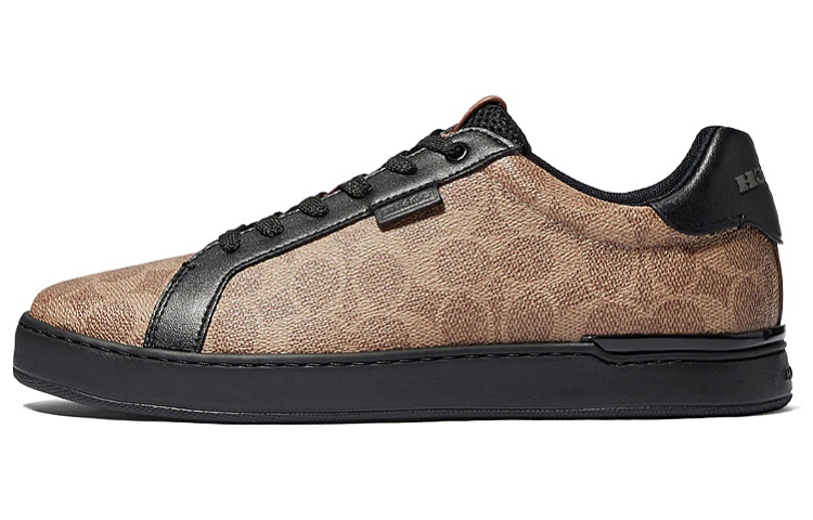 

COACH Стильные мужские кроссовки для скейтбординга Lowline Low Top бежевого цвета