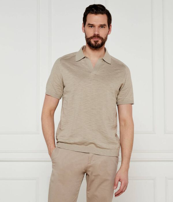 

Рубашка поло Regular fit Calvin Klein, желтый