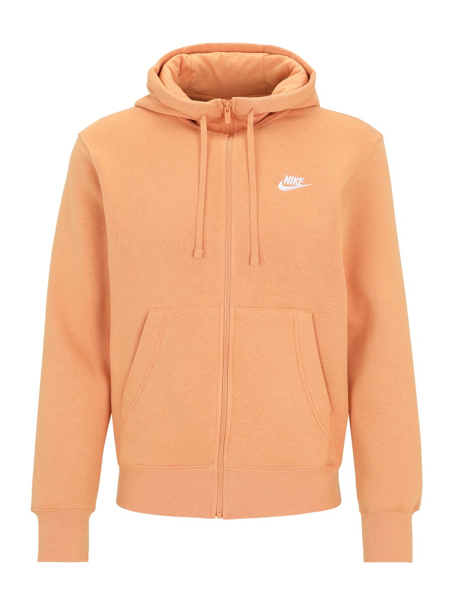 

Толстовка обычного кроя на молнии Nike Sportswear CLUB FLEECE, цвет Apricot