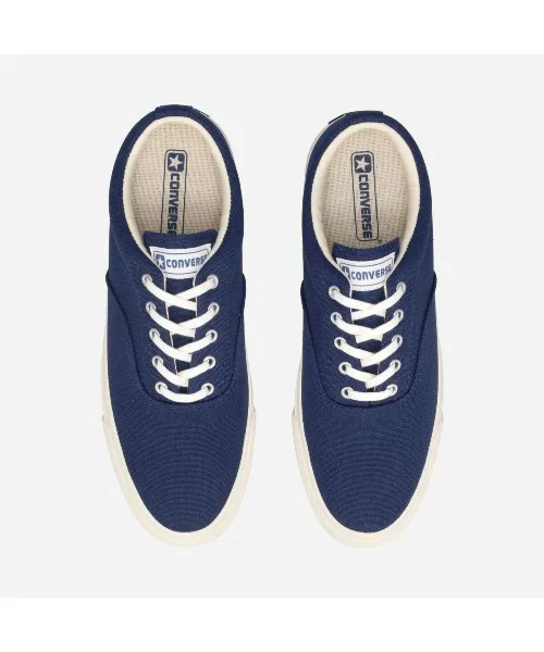 Унисекс кеды CONVERSE SKIDGRIP из канваса тёмно-синие — фото 2