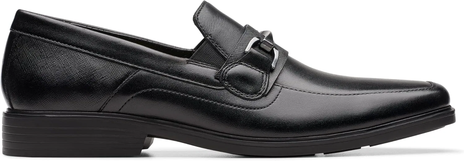 Туфли Clarks Herren Clarkslite BitSlipper, Black Leather — фото 2