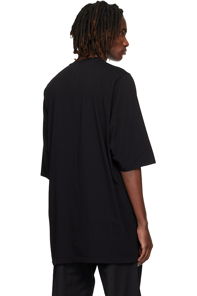 Футболка Temple jumbo ss Rick Owens, черный — фото 3