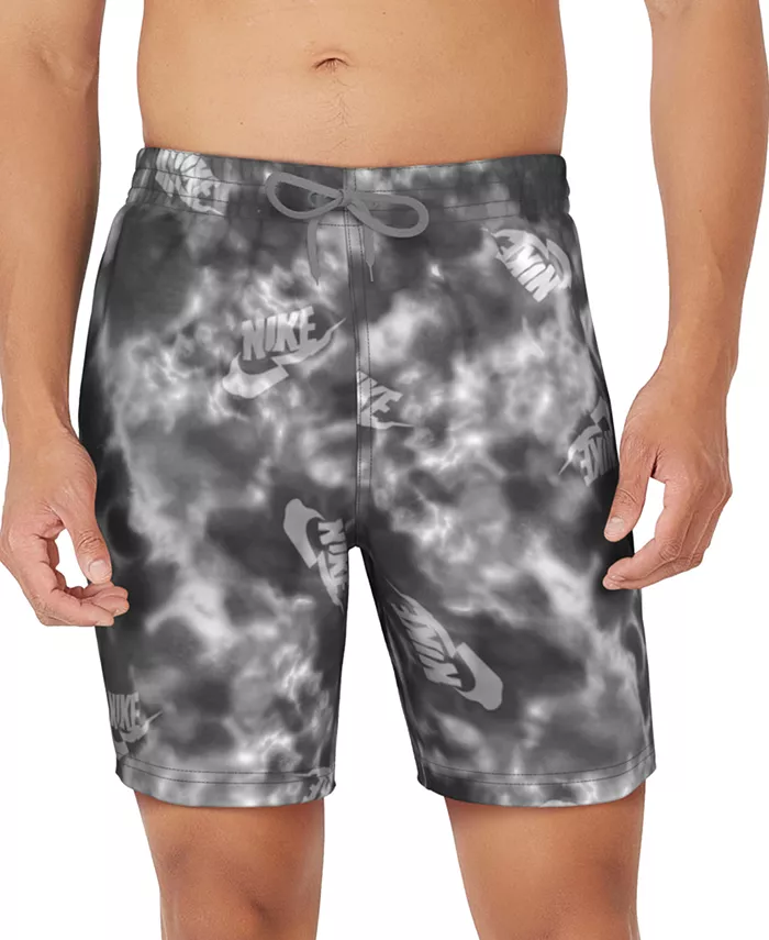 

Мужские шорты для волейбола Tie Dye Volley, 7" Nike, серый