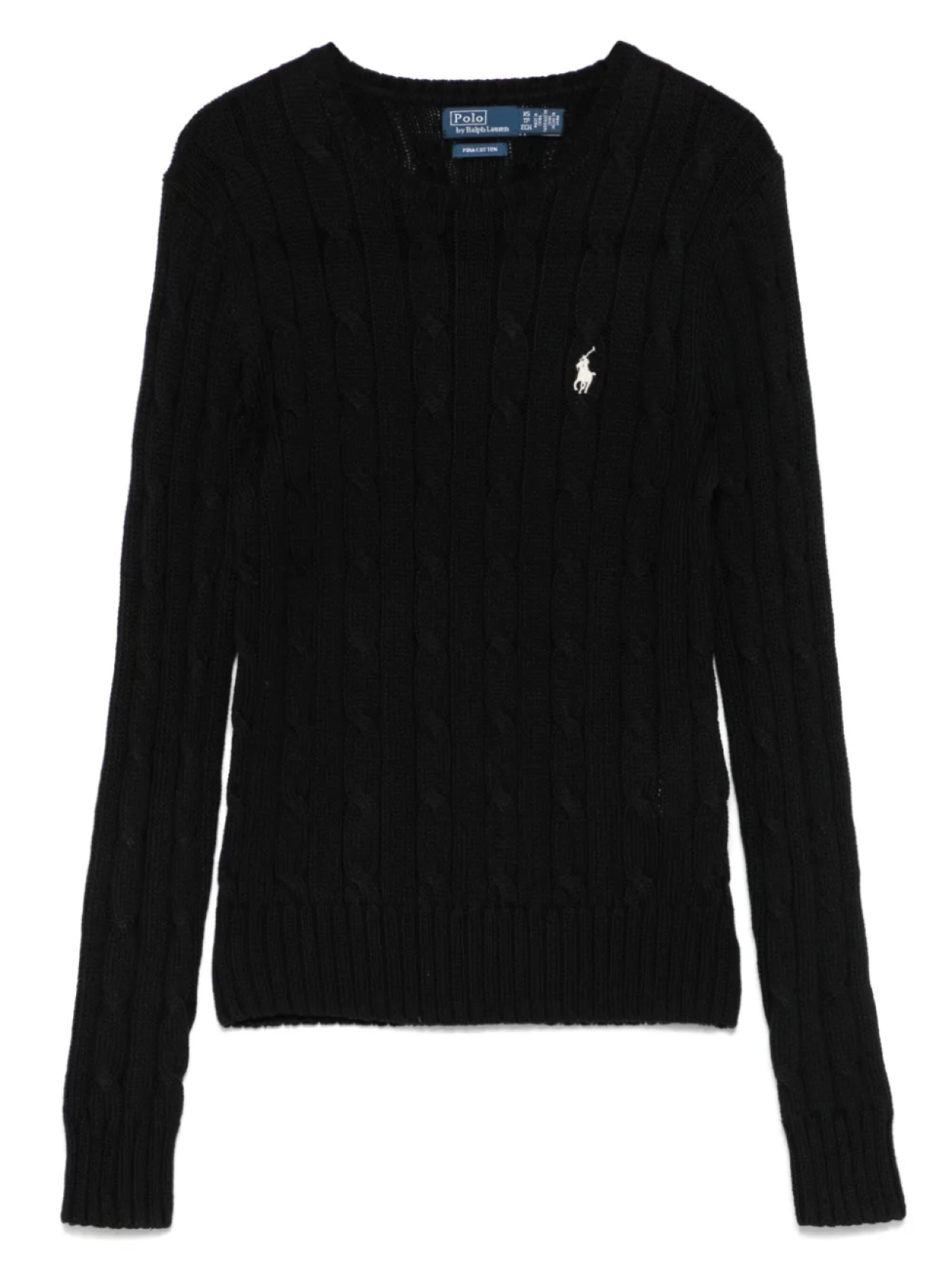 

Хлопковый свитер Polo Ralph Lauren, черный