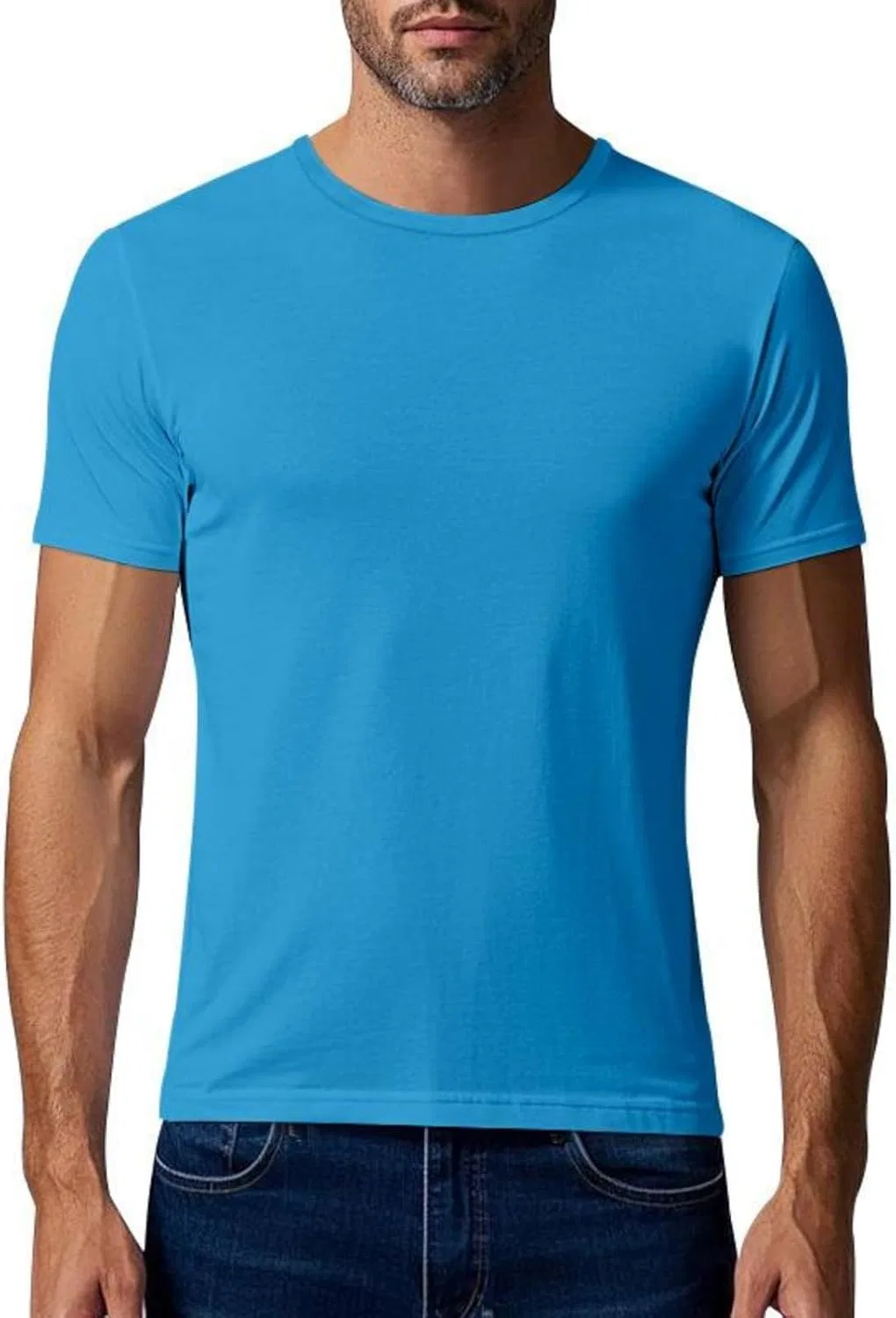 Футболка UPF 50+ с коротким рукавом, Light Blue