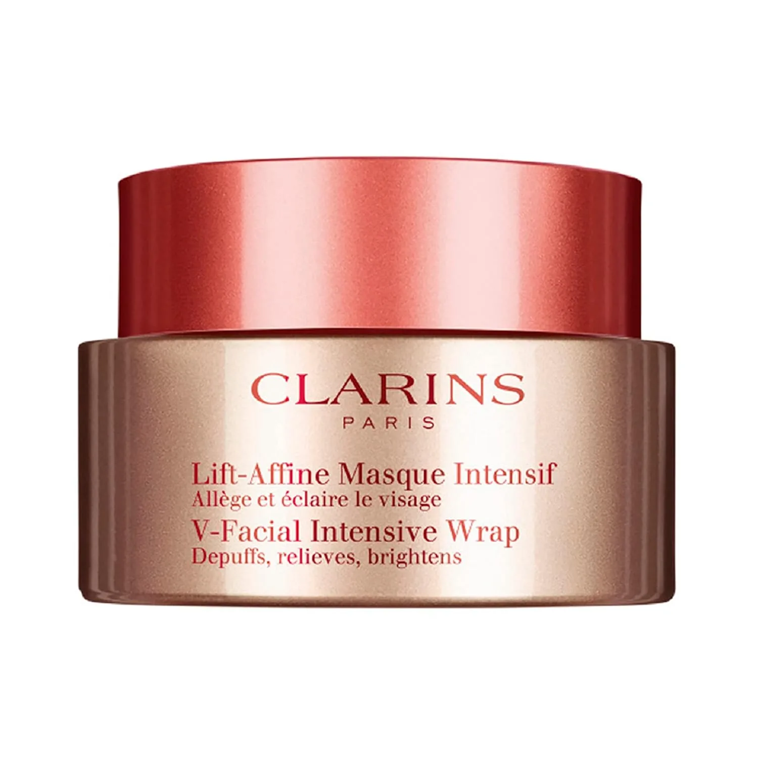 Маска для лица Clarins — V-Facial Intensive Wrap | для контурирования лица, уменьшает отечность и покраснения, 75 мл