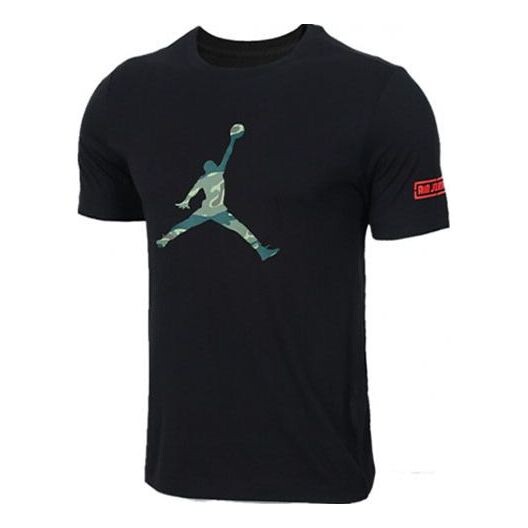 

Футболка jumpman logo баскетбольная спортивная футболка мужская Air Jordan, черный