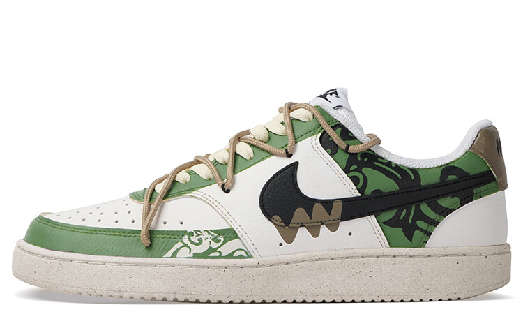 

Кроссовки Nike Court Vision 1 Skateboarding Shoes Men Low-top Green/white, зеленый