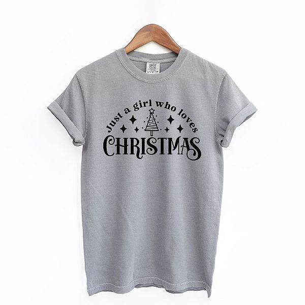 

Футболка Just a girl who loves christmas с эффектом garment dyed Simply Sage Market, Grey, Серый, Футболка Just a girl who loves christmas с эффектом garment dyed Simply Sage Market, Grey