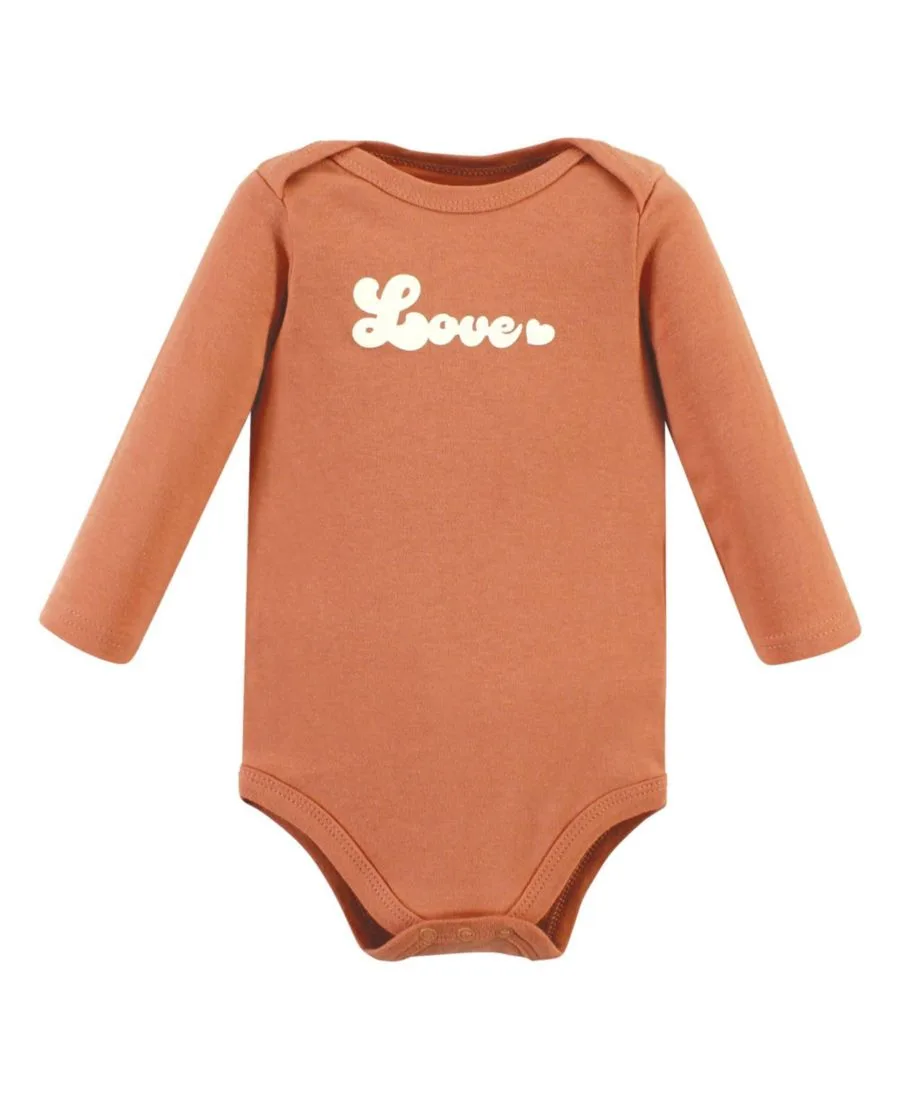 Комплект из 3 хлопковых боди с длинными рукавами Hudson Baby, Magical Rainbow 3-Pack — фото 3