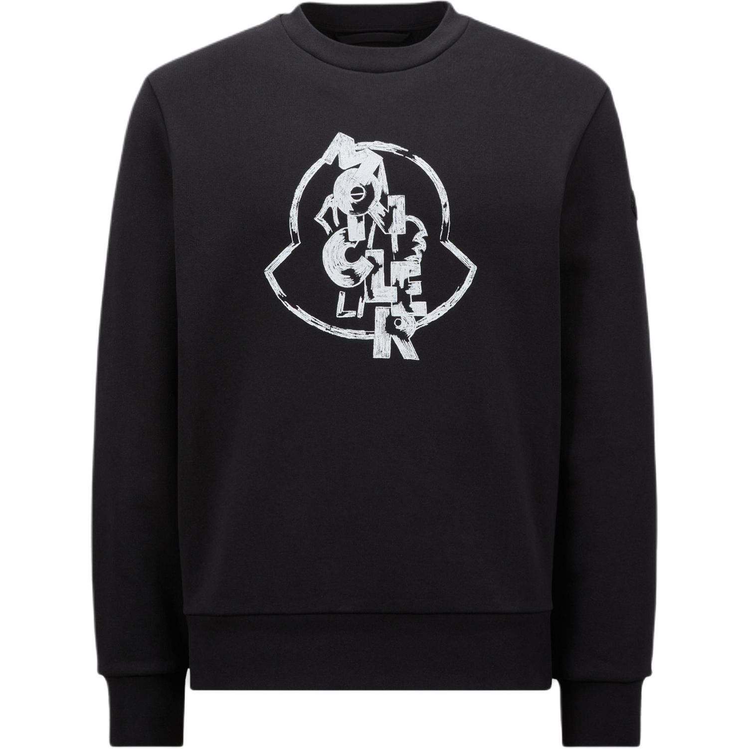 

Свитер с логотипом Moncler, черный