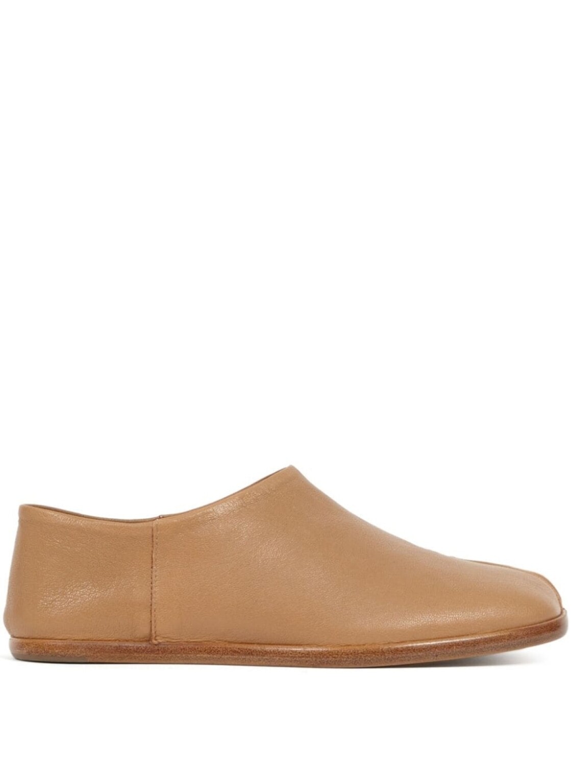 Maison Margiela туфли Tabi, коричневый